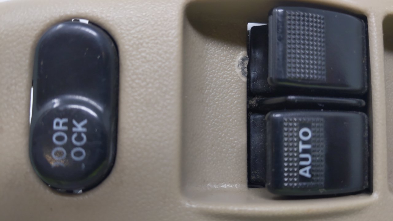 2000-2002 Mazda 626 Master Power Window Switch Replacement Driver Side Left Fits Fits 2000 2001 2002 OEM Used Auto Parts - O