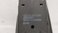 2002 Mazda 626 Master Power Window Switch Replacement Driver Side Left P/N:GG28 66 350 Fits OEM Used Auto Parts - Oemusedaut