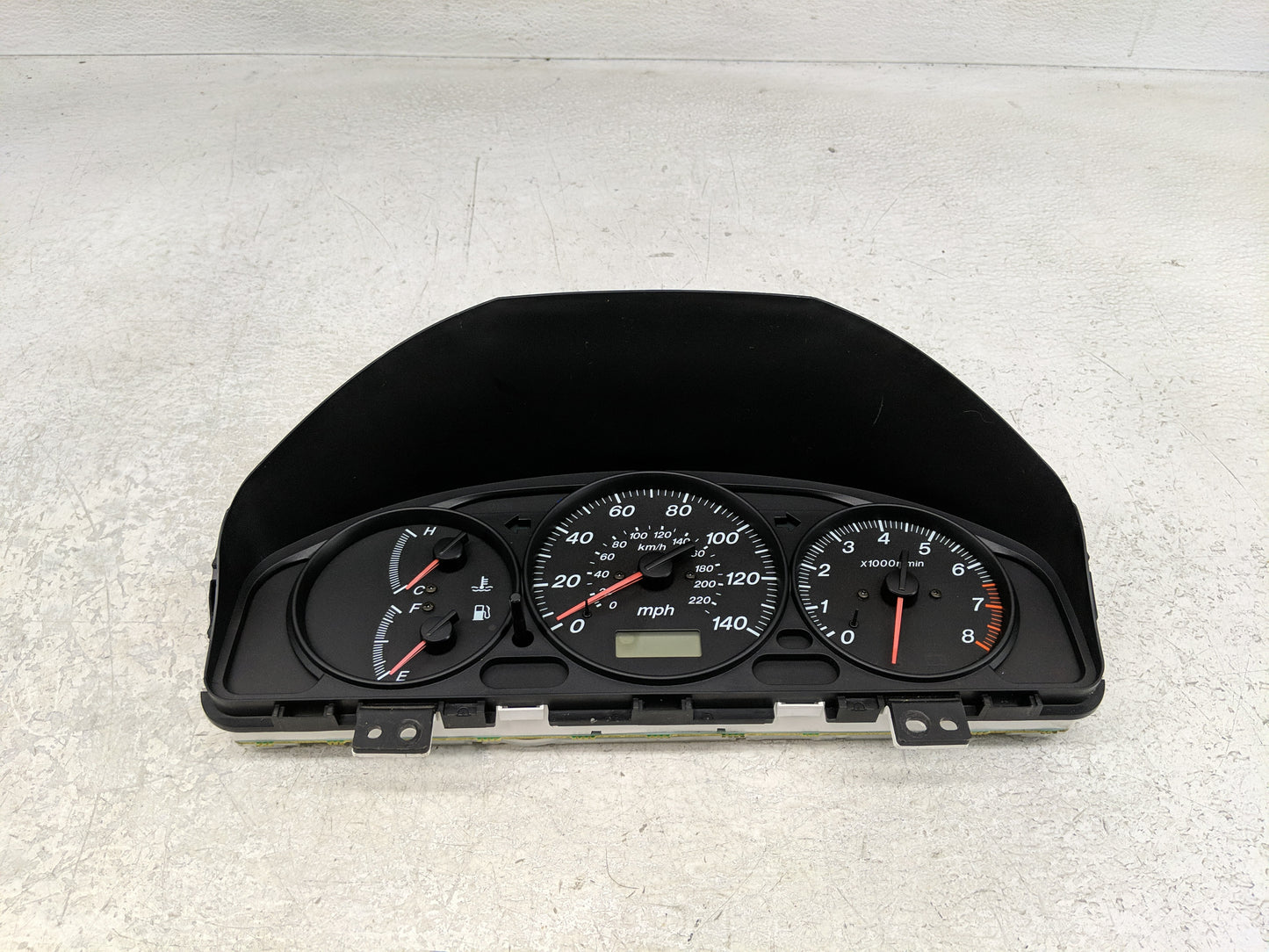 2001-2003 Mazda Protege Instrument Cluster Speedometer Gauges Fits Fits 2001 2002 2003 OEM Used Auto Parts - Oemusedautopart