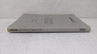2002 Mazda Protege5 Owners Manual Book Guide OEM Used Auto Parts - Oemusedautoparts1.com