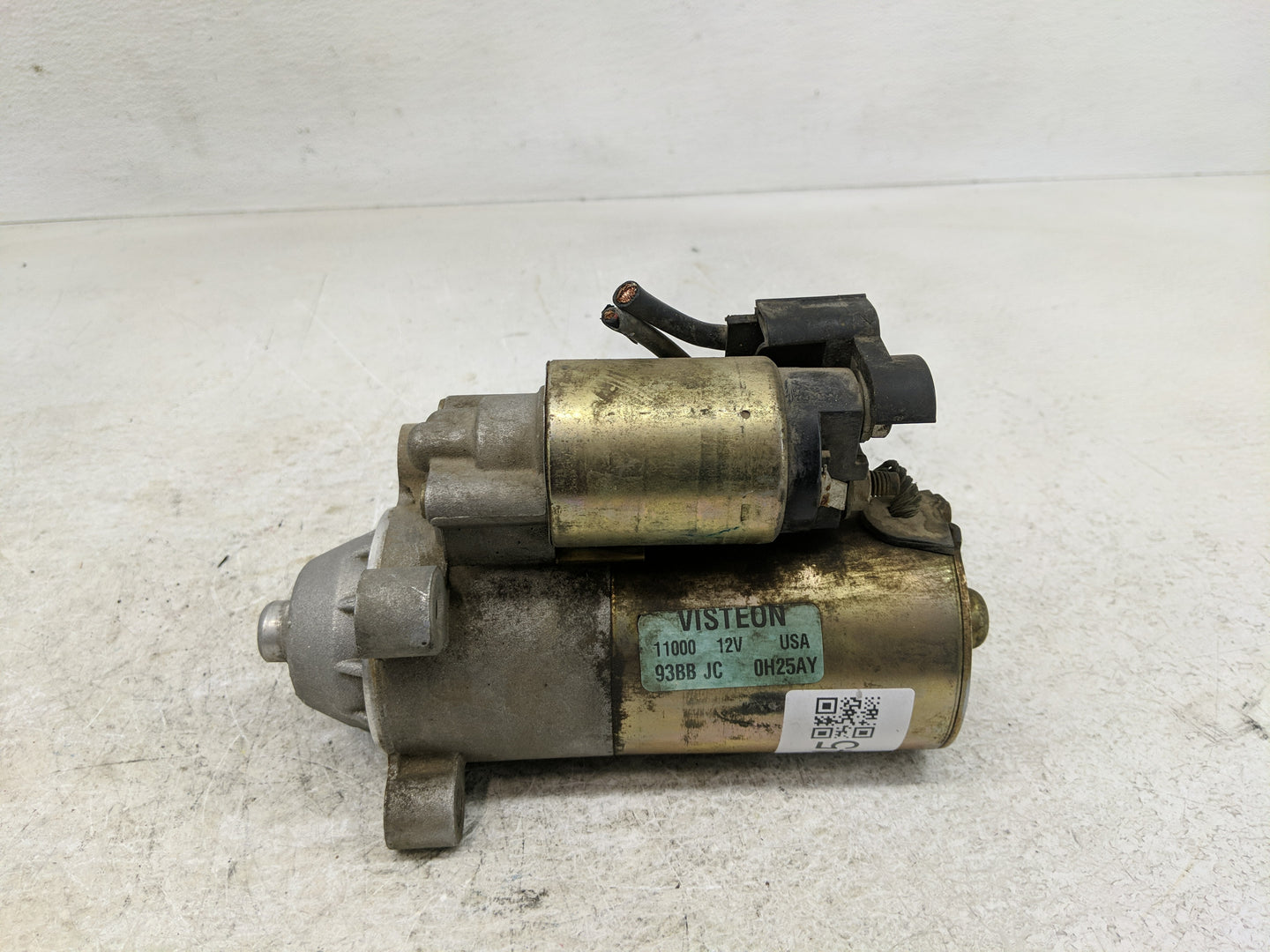 2001-2004 Mazda Tribute Car Starter Motor Solenoid OEM P/N:93BB KD 1B02B Fits OEM Used Auto Parts - Oemusedautoparts1.com