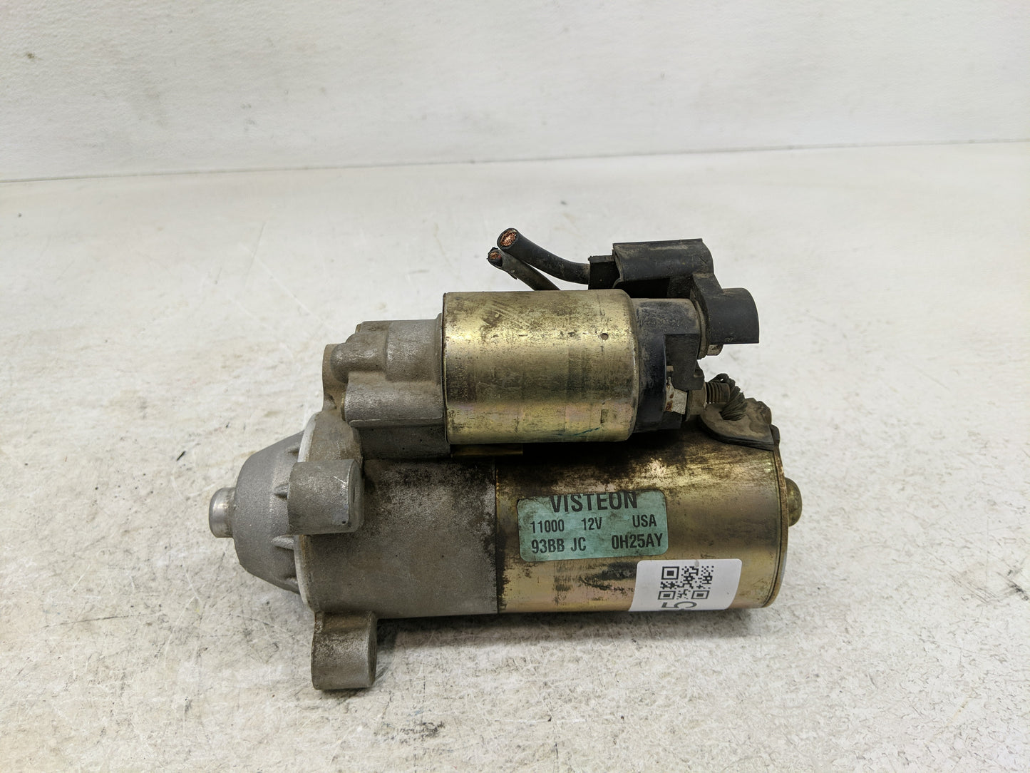2001-2004 Mazda Tribute Car Starter Motor Solenoid OEM P/N:93BB KD 1B02B Fits OEM Used Auto Parts - Oemusedautoparts1.com