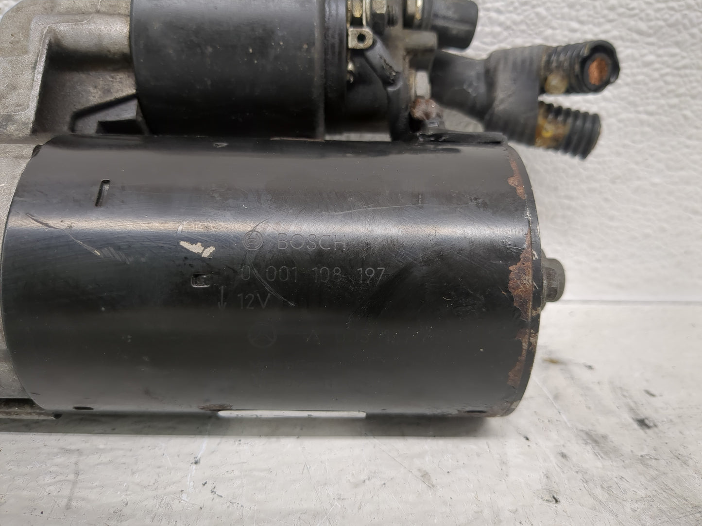 2002 Mercedes-Benz C320 Car Starter Motor Solenoid OEM P/N:0 001 108 197 Fits OEM Used Auto Parts - Oemusedautoparts1.com