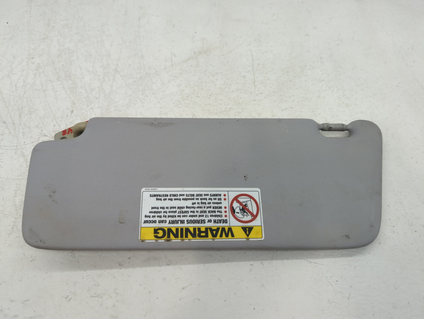 2000-2002 Mercedes-Benz Clk430 Sun Visor Shade Replacement Passenger Right Mirror Fits Fits 2000 2001 2002 OEM Used Auto Par