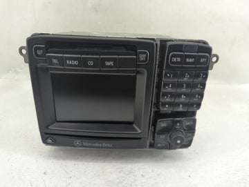 2002-2003 Mercedes-Benz S430 Radio AM FM Cd Player Receiver Replacement P/N:A 220 827 05 42 8 638 204 257 Fits Fits 2002 200