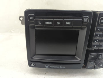 2002-2003 Mercedes-Benz S430 Radio AM FM Cd Player Receiver Replacement P/N:A 220 827 05 42 8 638 204 257 Fits Fits 2002 2003 2004 OEM Used Auto Parts