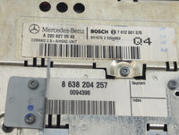 2002-2003 Mercedes-Benz S430 Radio AM FM Cd Player Receiver Replacement P/N:A 220 827 05 42 8 638 204 257 Fits Fits 2002 200
