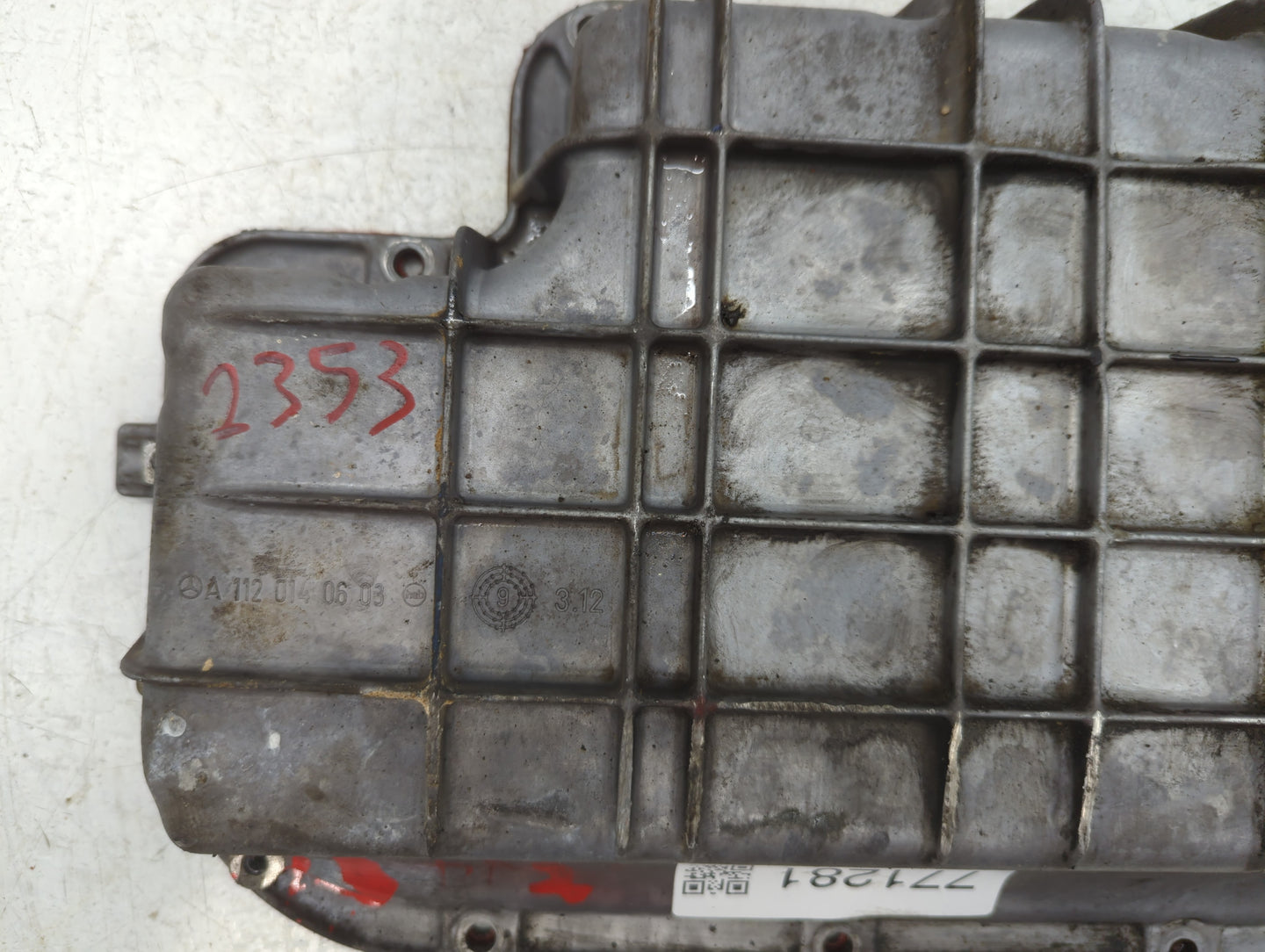2002 Mercedes-Benz S430 Engine Oil Pan Fits Fits 1998 1999 2000 2001 2003 2004 2005 2006 2007 2008 2009 2010 OEM Used Auto P