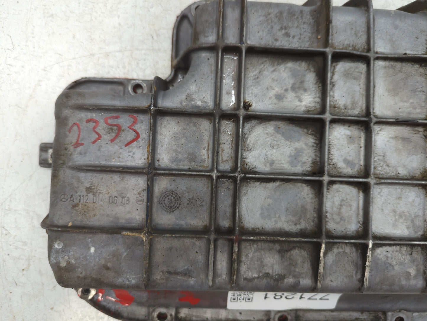 2002 Mercedes-Benz S430 Engine Oil Pan Fits Fits 1998 1999 2000 2001 2003 2004 2005 2006 2007 2008 2009 2010 OEM Used Auto P