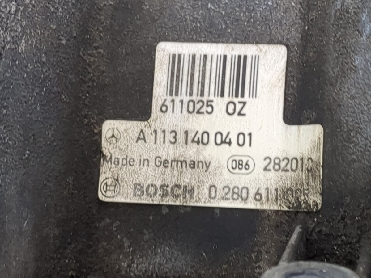 2002 Mercedes-Benz S500 Air Intake Manifold P/N:A1131400401 0280611, 611025 Fits OEM Used Auto Parts - Oemusedautoparts1.com