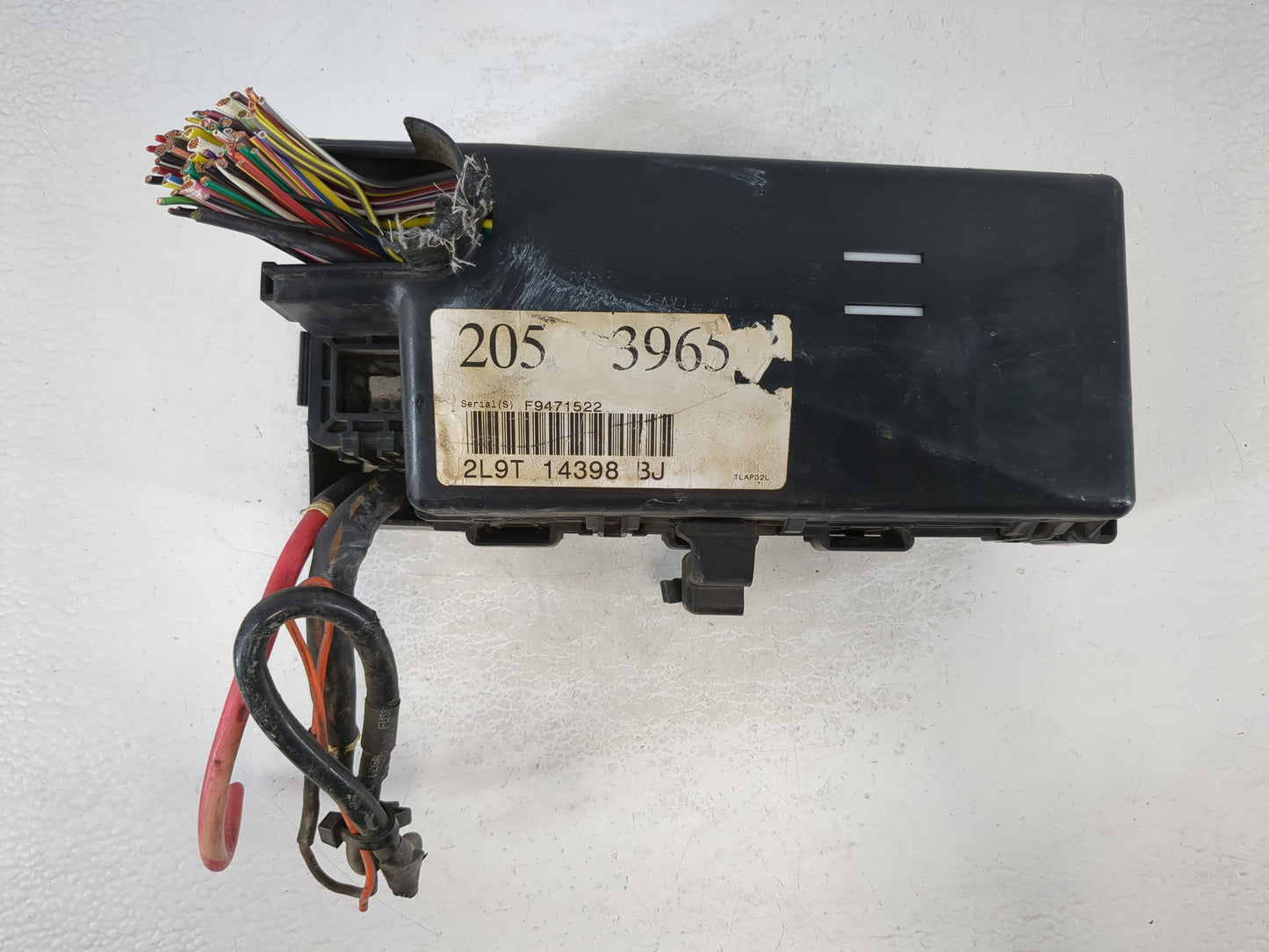 2002-2010 Mercury Mountaineer Fusebox Fuse Box Panel Relay Module P/N:2L9T14398BJ Fits OEM Used Auto Parts - Oemusedautopart