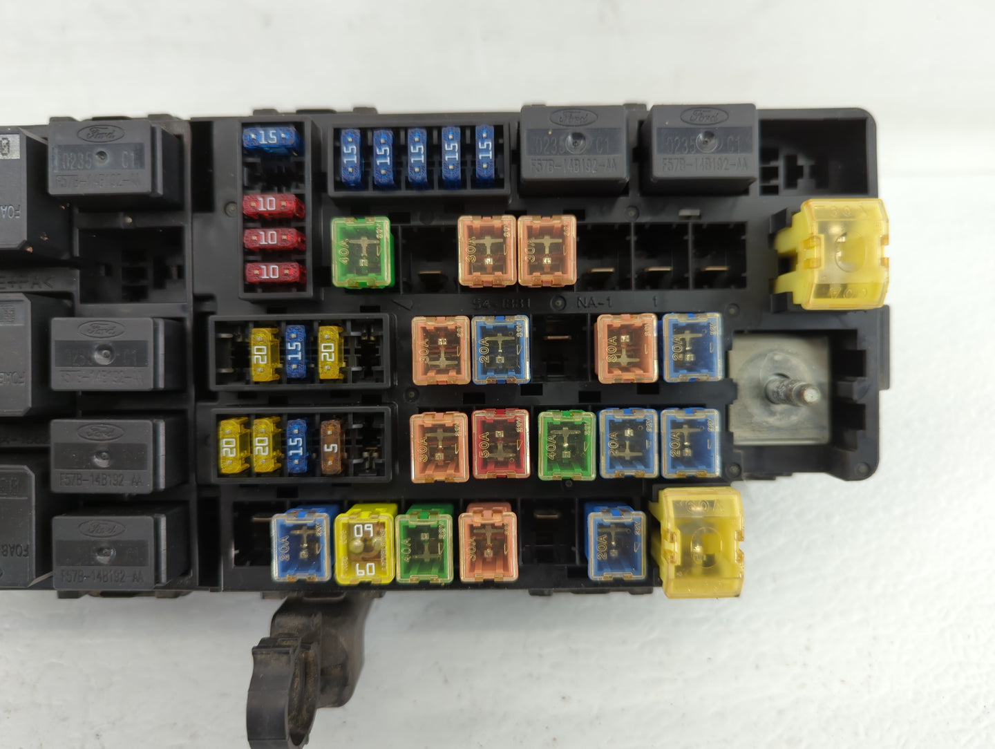 2002-2010 Mercury Mountaineer Fusebox Fuse Box Panel Relay Module P/N:1L2T 14398 Fits OEM Used Auto Parts - Oemusedautoparts