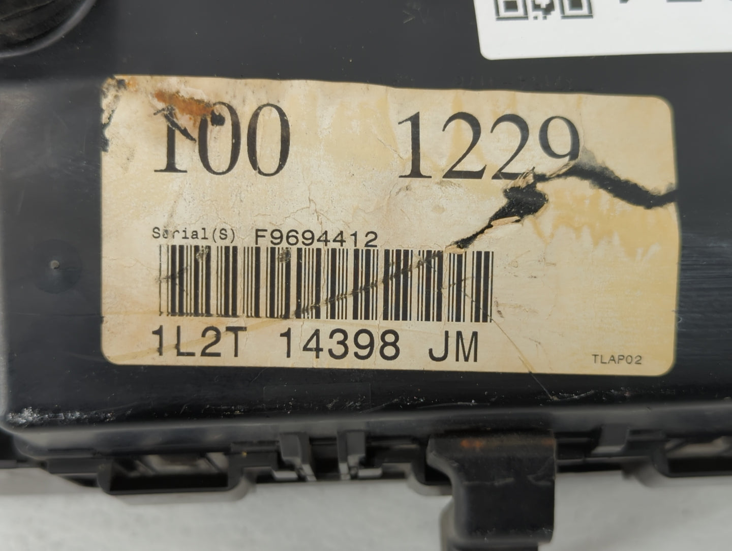 2002-2010 Mercury Mountaineer Fusebox Fuse Box Panel Relay Module P/N:1L2T 14398 Fits OEM Used Auto Parts - Oemusedautoparts