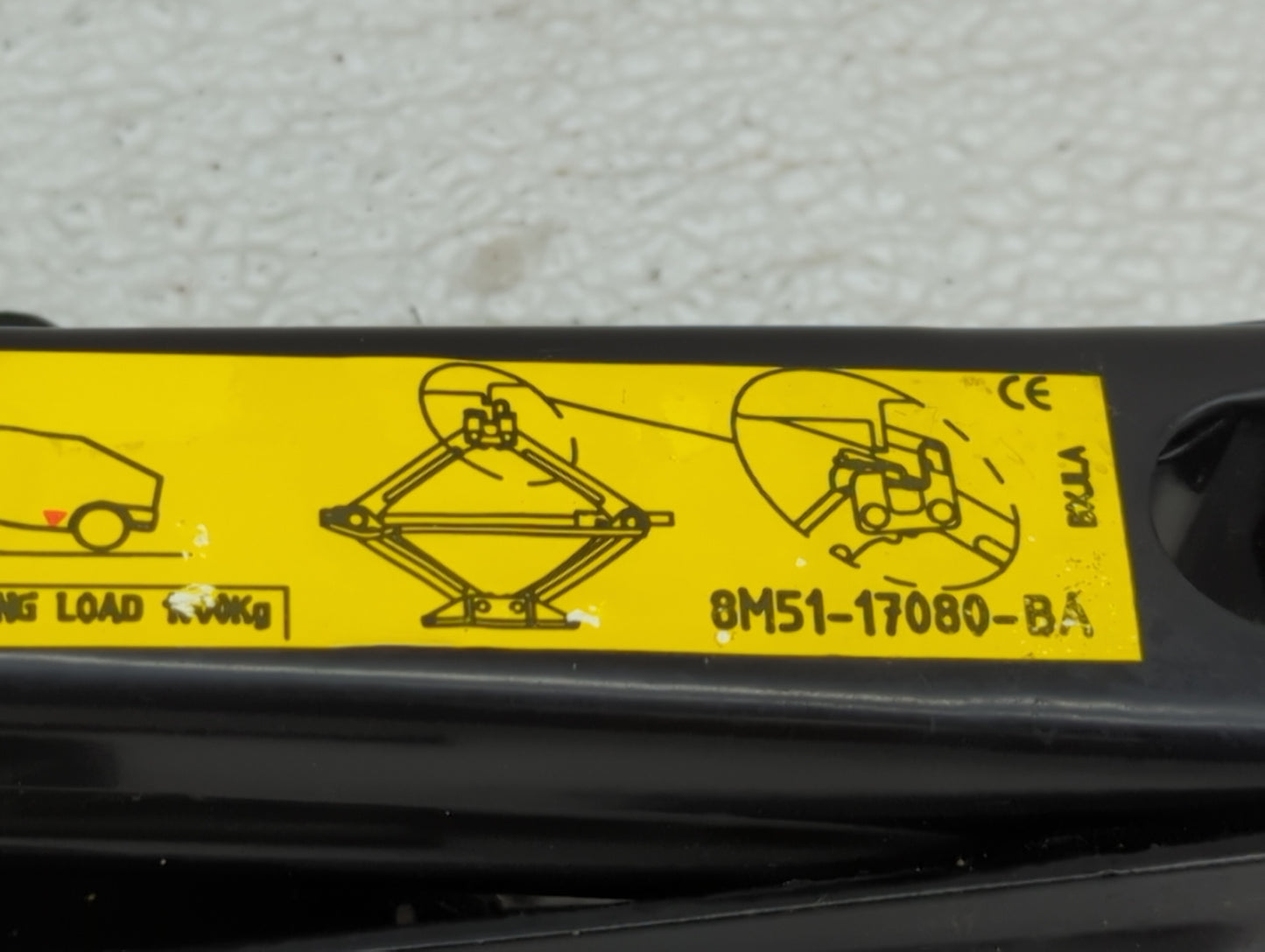 2002 Mercury Sable Spare Scissor Car Jack - Oemusedautoparts1.com