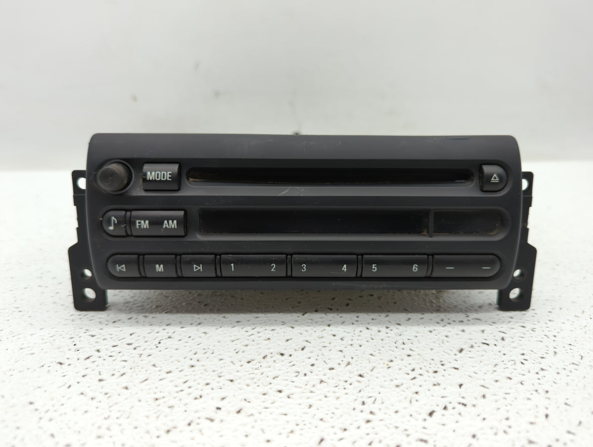 2002 Mini Cooper Radio AM FM Cd Player Receiver Replacement P/N:65.12-6 941 509 6 921 965, 6 961 276, 65.12-6 934 347 Fits O