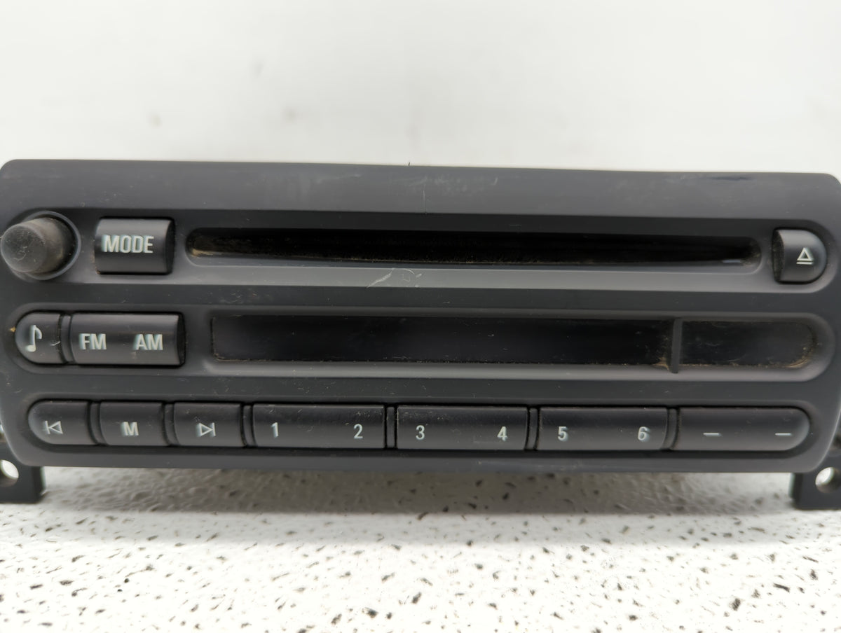 2002 Mini Cooper Radio AM FM Cd Player Receiver Replacement P/N:65.12-6 941 509 6 921 965, 6 961 276, 65.12-6 934 347 Fits O