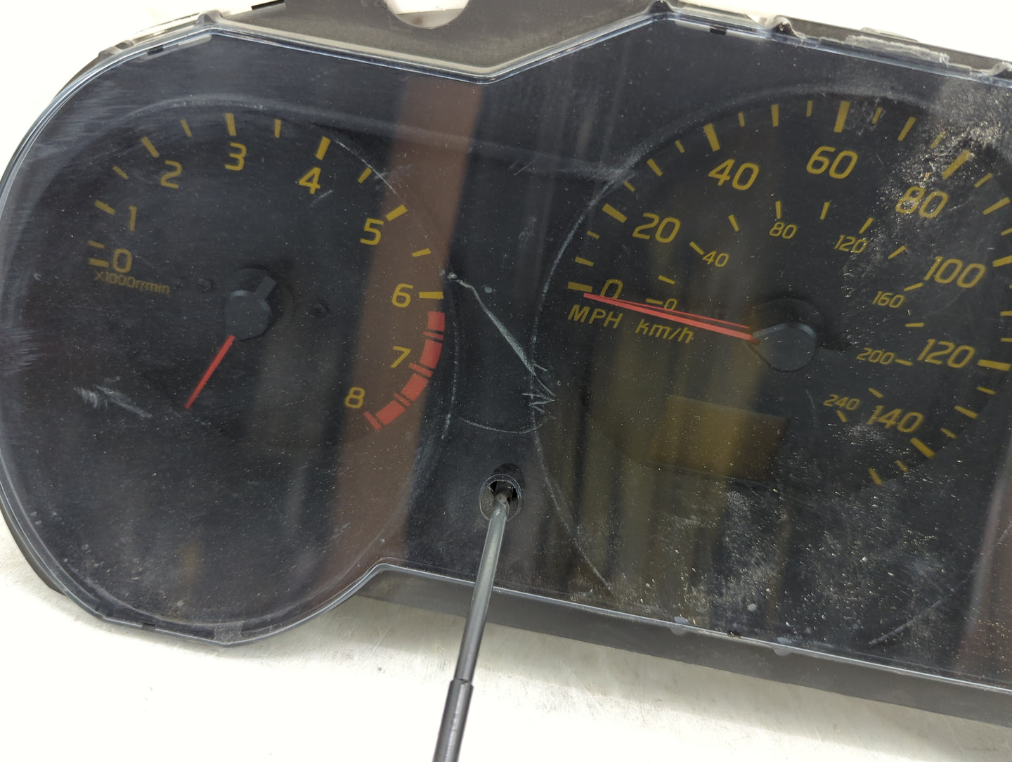2002-2003 Nissan Altima Instrument Cluster Speedometer Gauges P/N:24810 8J003 Miles: Fits Fits 2002 2003 OEM Used Auto Parts