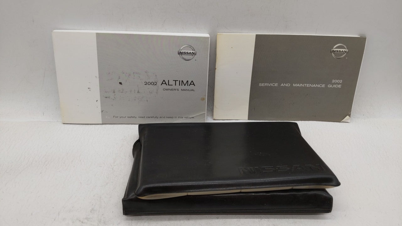 2002 Nissan Altima Owners Manual Book Guide OEM Used Auto Parts - Oemusedautoparts1.com