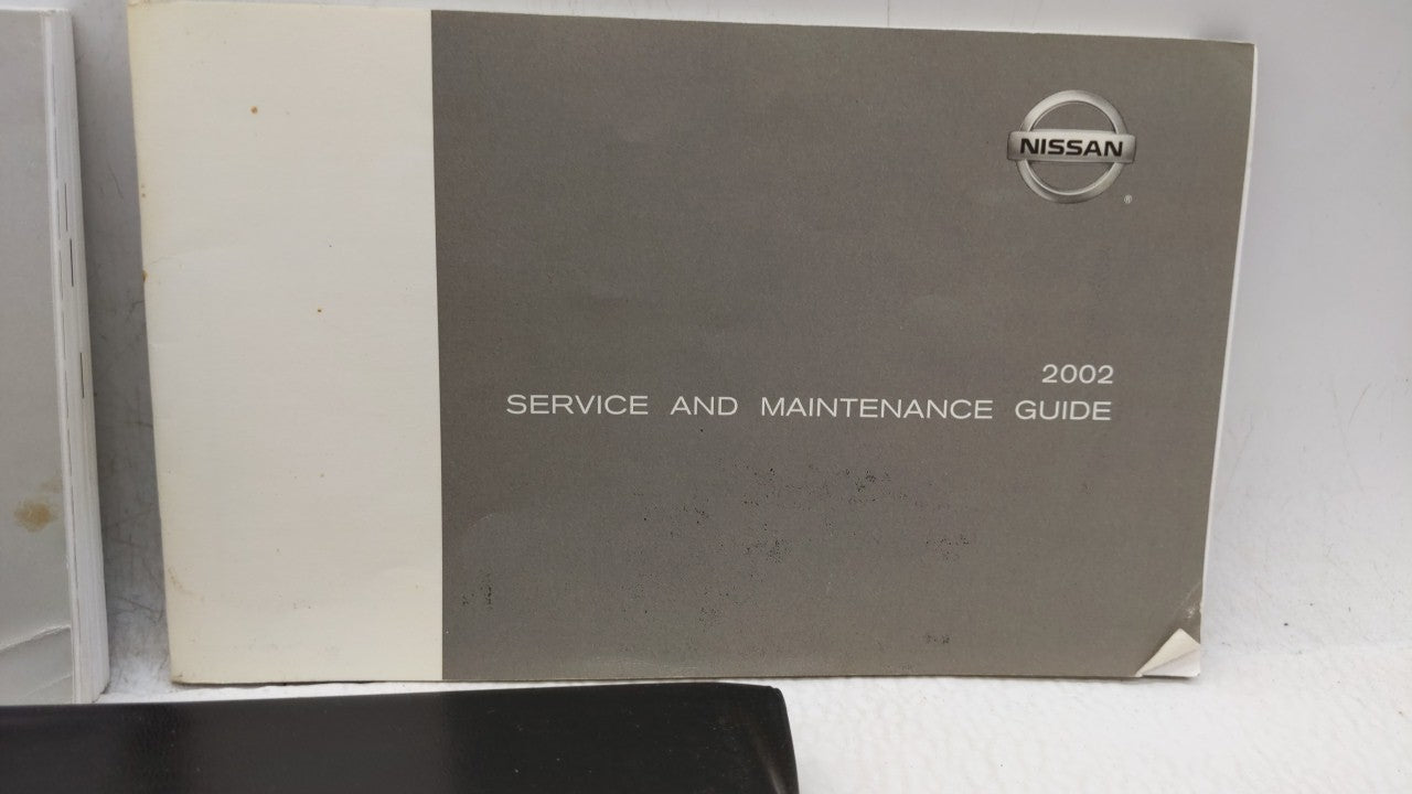2002 Nissan Altima Owners Manual Book Guide OEM Used Auto Parts - Oemusedautoparts1.com