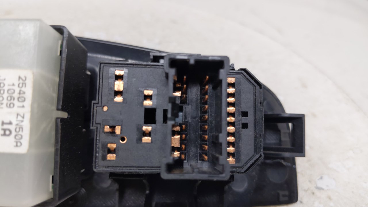 2007-2012 Nissan Altima Master Power Window Switch Replacement Driver Side Left P/N:25401 ZN50A Fits OEM Used Auto Parts - O