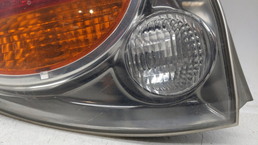 2002-2003 Nissan Maxima Tail Light Assembly Driver Left OEM Fits Fits 2002 2003 OEM Used Auto Parts