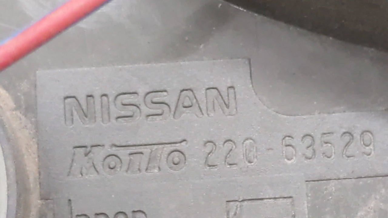 2002-2003 Nissan Maxima Tail Light Assembly Driver Left OEM Fits Fits 2002 2003 OEM Used Auto Parts - Oemusedautoparts1.com