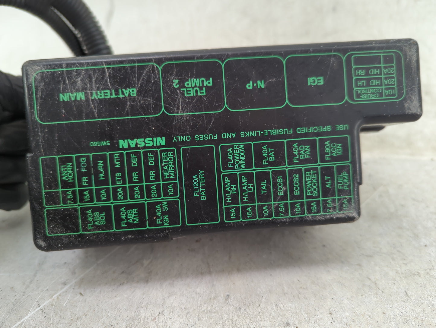 2001-2004 Nissan Pathfinder Fusebox Fuse Box Panel Relay Module Fits Fits 2001 2002 2003 2004 OEM Used Auto Parts - Oemuseda