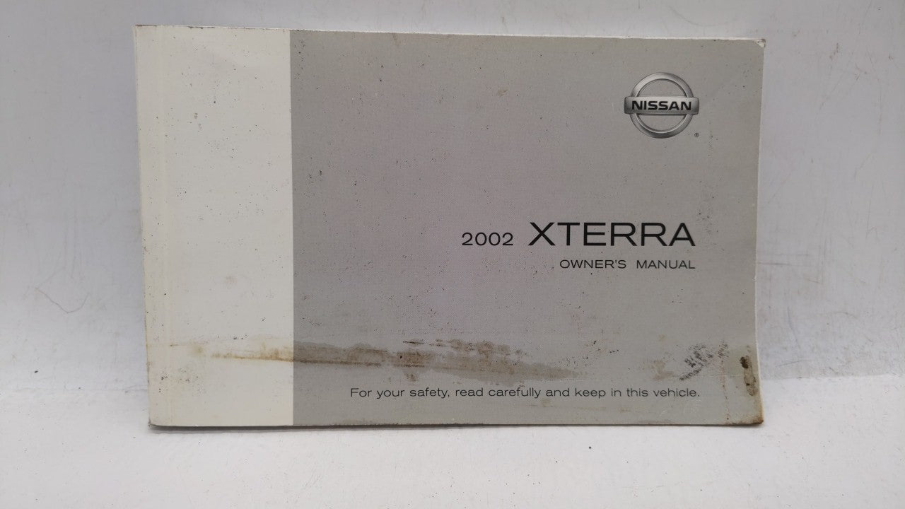 2002 Nissan Xterra Owners Manual Book Guide OEM Used Auto Parts - Oemusedautoparts1.com