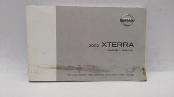 compare product 2002 Nissan Xterra Owners Manual Book Guide OEM Used Auto Parts