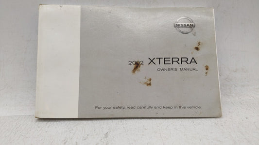 2002 Nissan Xterra Owners Manual Book Guide OEM Used Auto Parts - Oemusedautoparts1.com