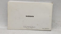 2002 Nissan Xterra Owners Manual Book Guide OEM Used Auto Parts - Oemusedautoparts1.com