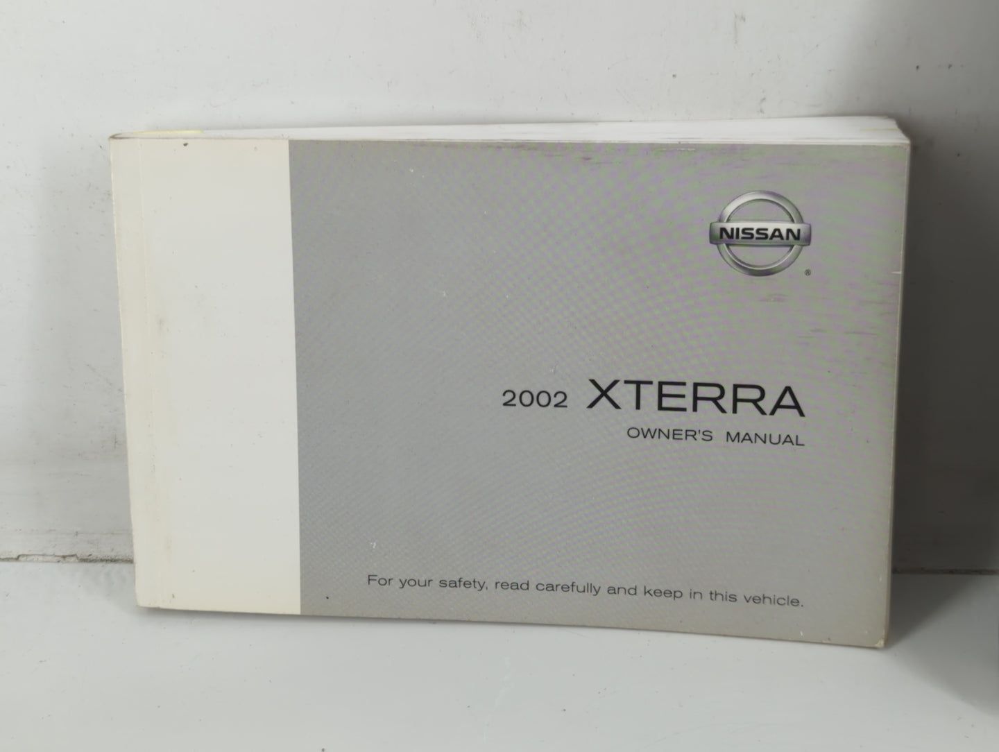 2002 Nissan Xterra Owners Manual Book Guide P/N:OM2E-WD22U0 OEM Used Auto Parts - Oemusedautoparts1.com