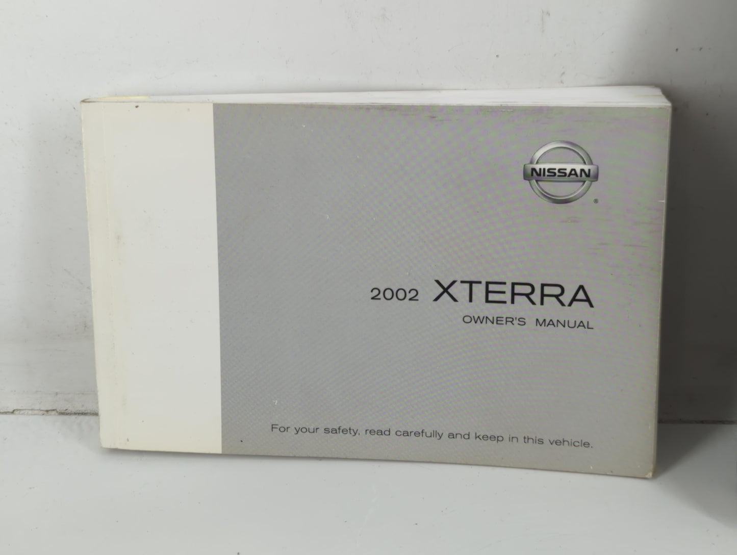 2002 Nissan Xterra Owners Manual Book Guide P/N:OM2E-WD22U0 OEM Used Auto Parts - Oemusedautoparts1.com