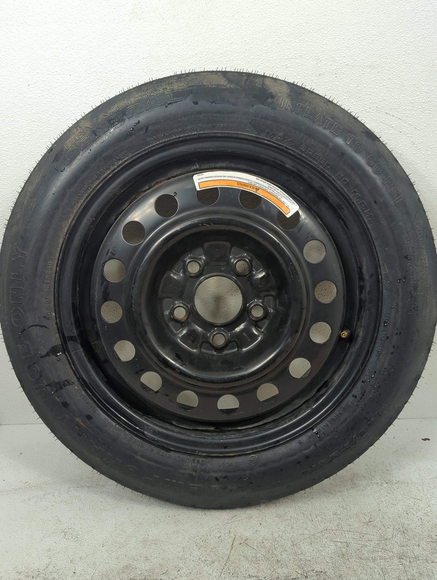 2002 Nissan Altima Altima Spare Donut Tire Wheel Rim Oem - Oemusedautoparts1.com