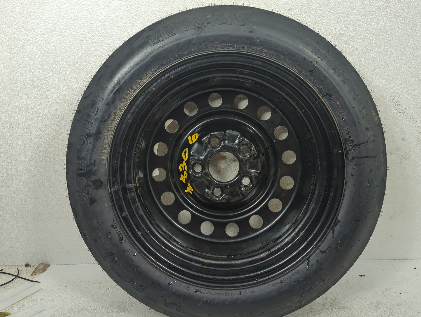 2002 Nissan Altima Altima Spare Donut Tire Wheel Rim Oem - Oemusedautoparts1.com