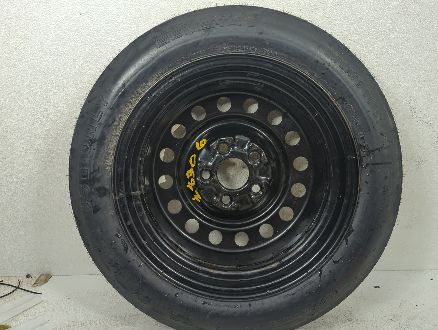 2002 Nissan Altima Altima Spare Donut Tire Wheel Rim Oem - Oemusedautoparts1.com