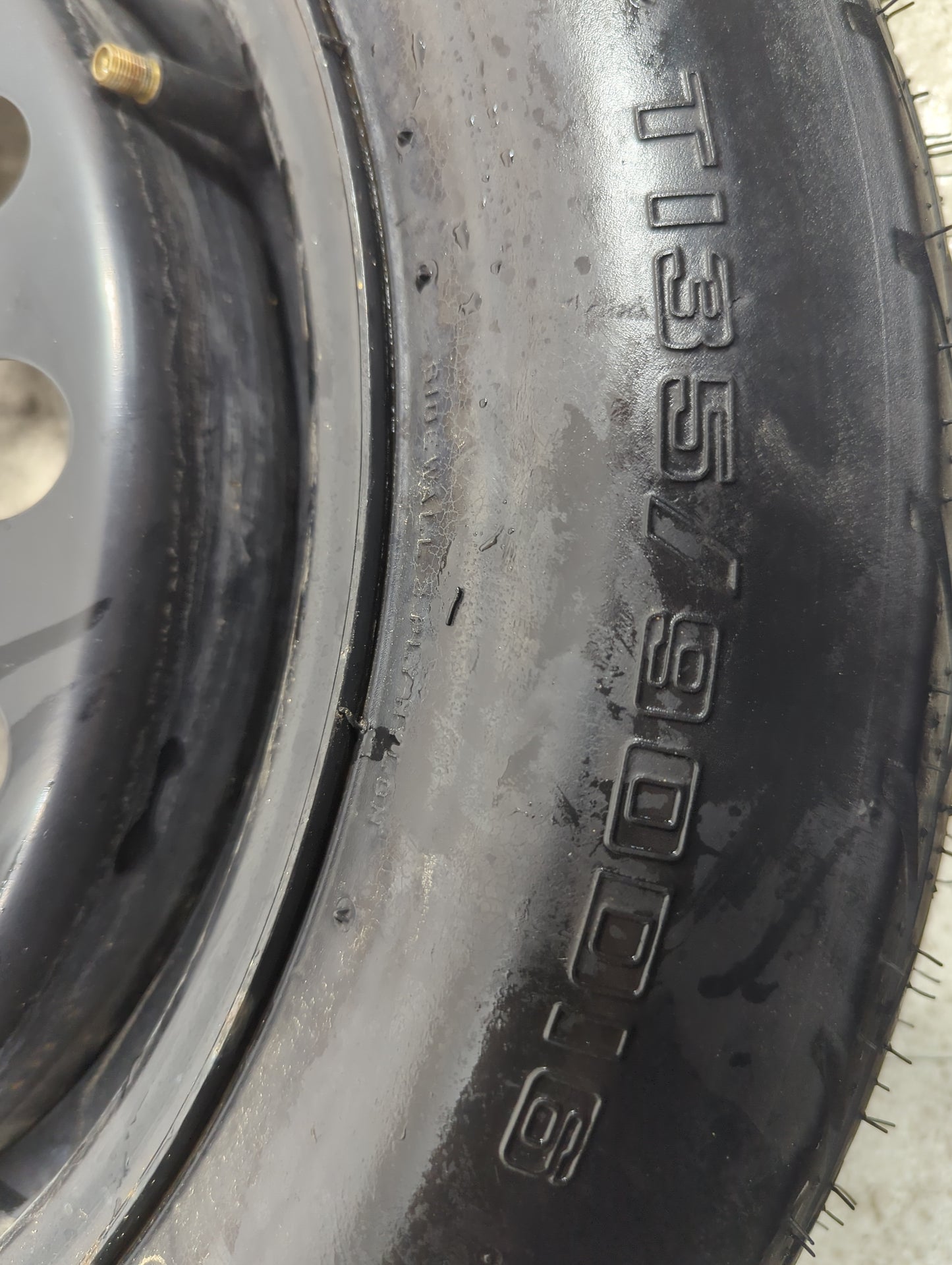 2002 Nissan Altima Altima Spare Donut Tire Wheel Rim Oem - Oemusedautoparts1.com