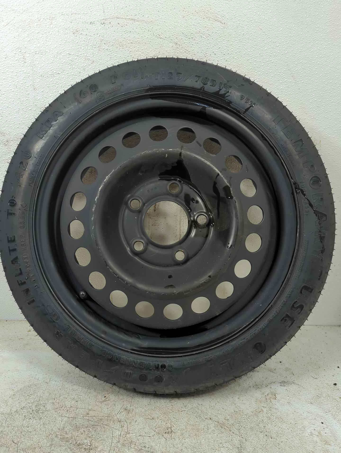 1999-2004 Oldsmobile Alero Spare Donut Tire Wheel Rim Oem - Oemusedautoparts1.com