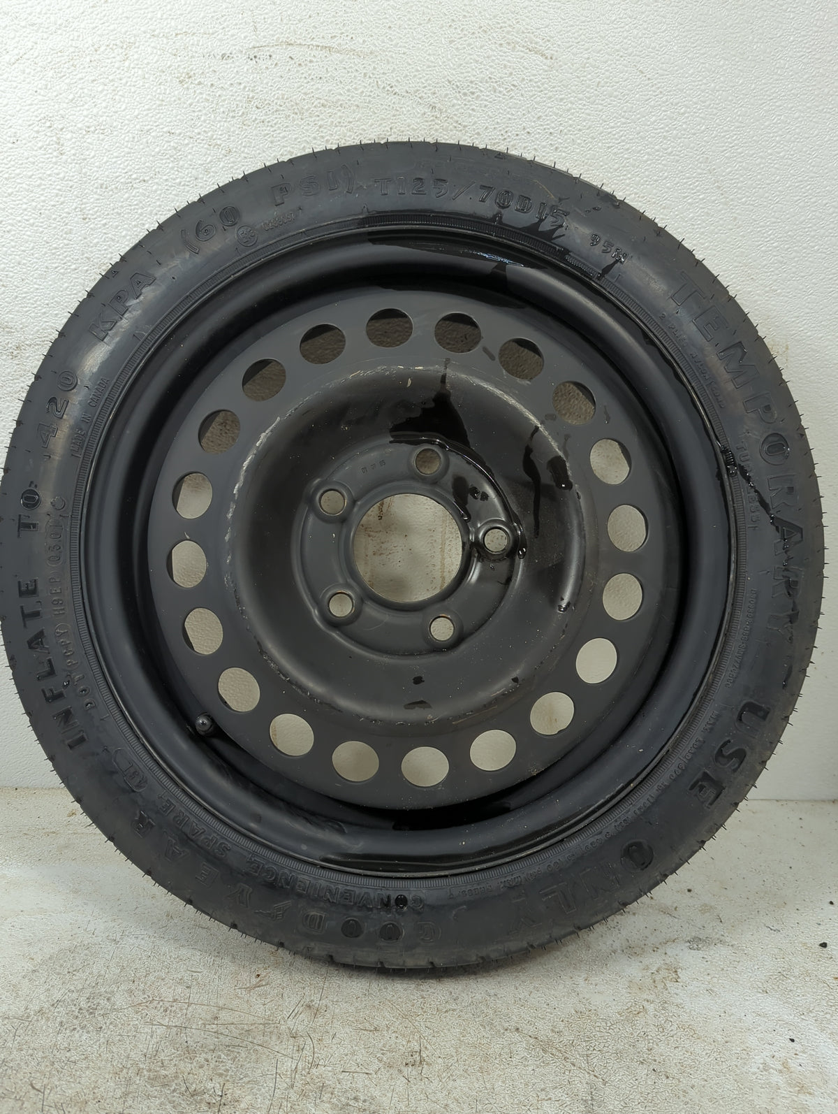 1999-2004 Oldsmobile Alero Spare Donut Tire Wheel Rim Oem - Oemusedautoparts1.com