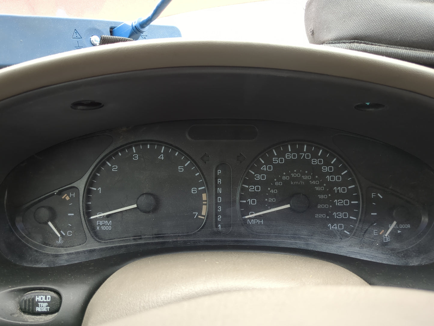 2000-2002 Oldsmobile Alero Instrument Cluster Speedometer Gauges Fits Fits 2000 2001 2002 OEM Used Auto Parts - Oemusedautop