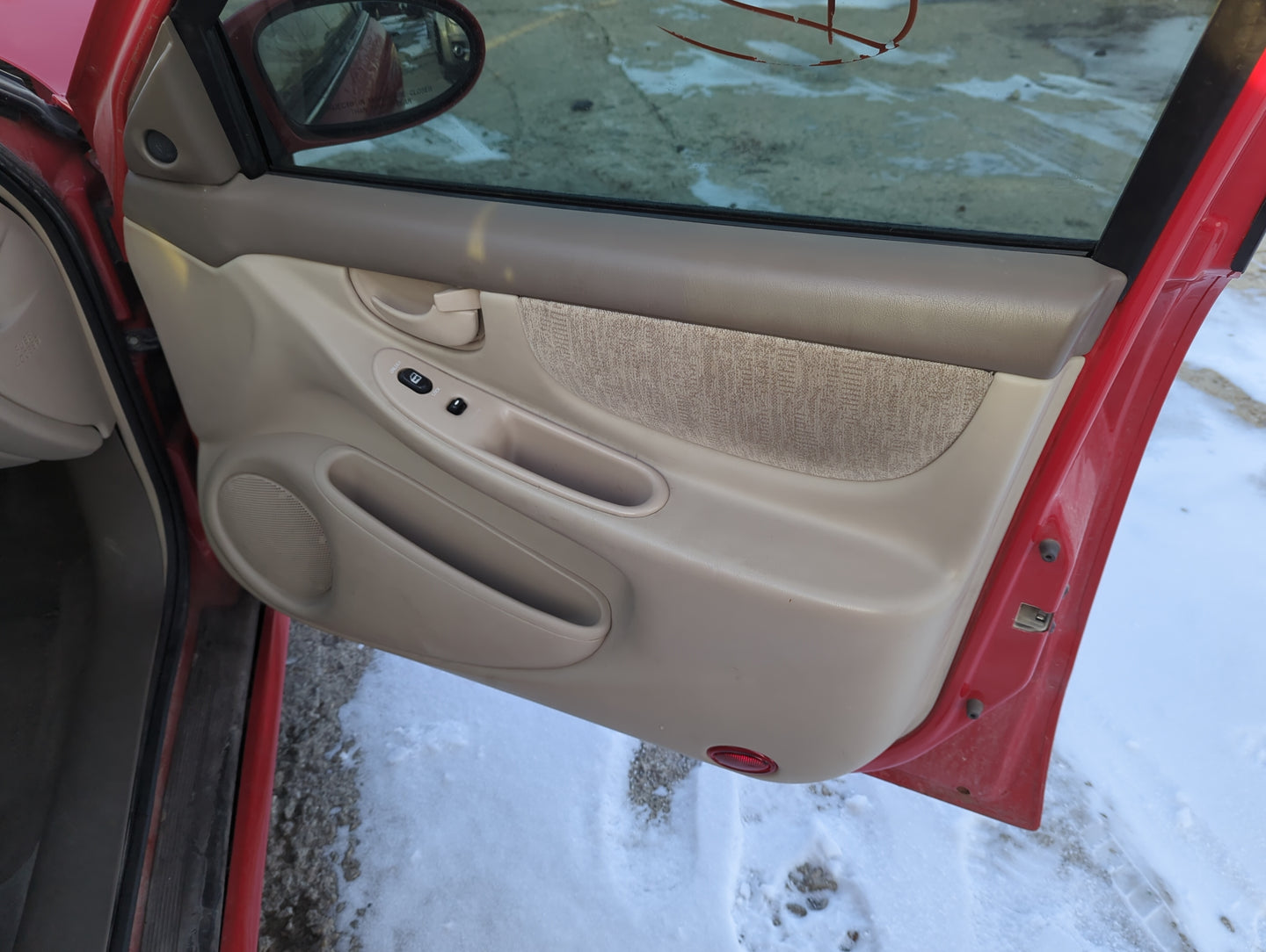 2002 Oldsmobile Alero Front Right Passenger Interior Door Panel Trim - Oemusedautoparts1.com