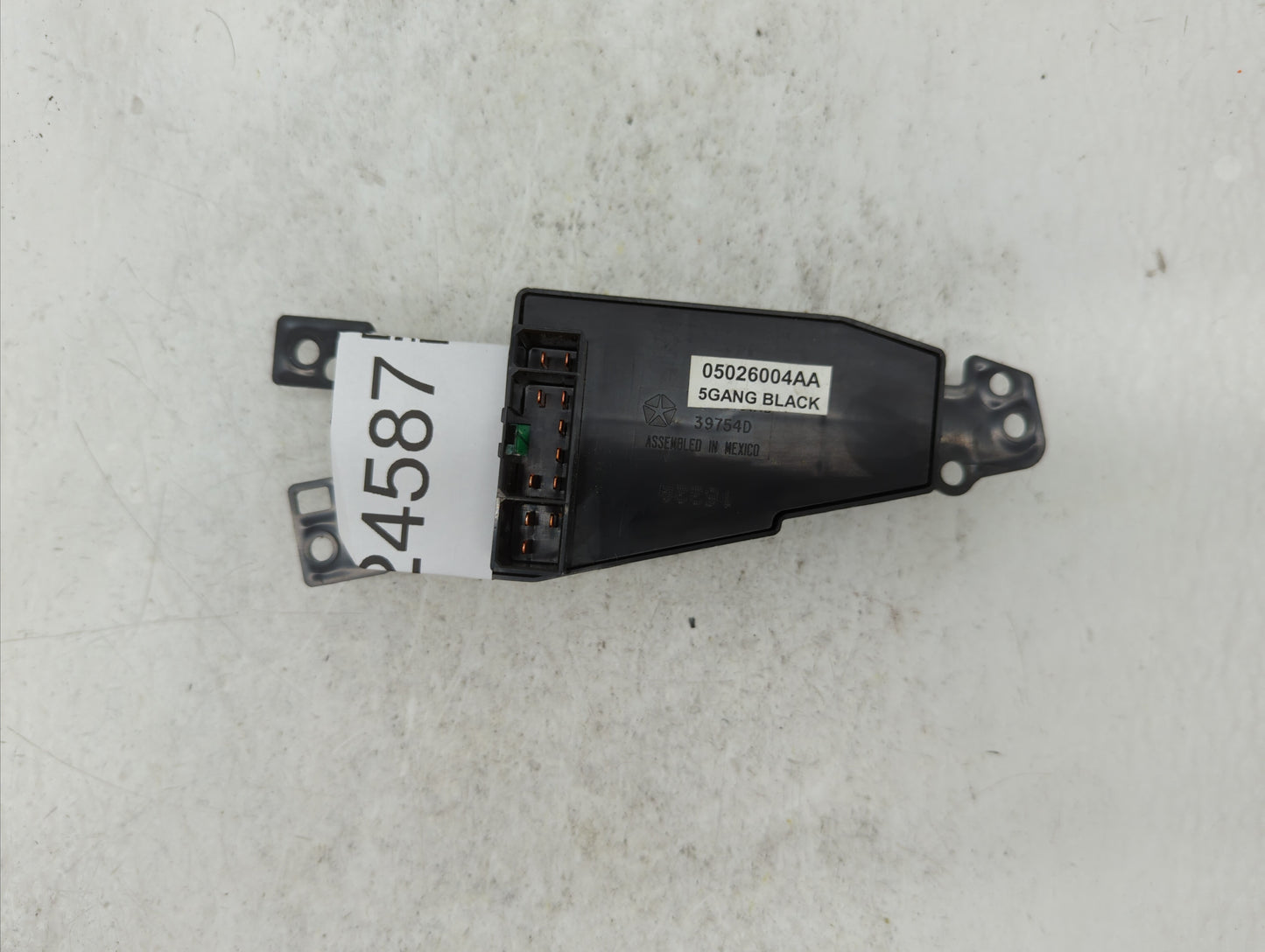 2002 Plymouth Concord Master Power Window Switch Replacement Driver Side Left P/N:05026004AA 04602464AA Fits Fits 2001 2003 