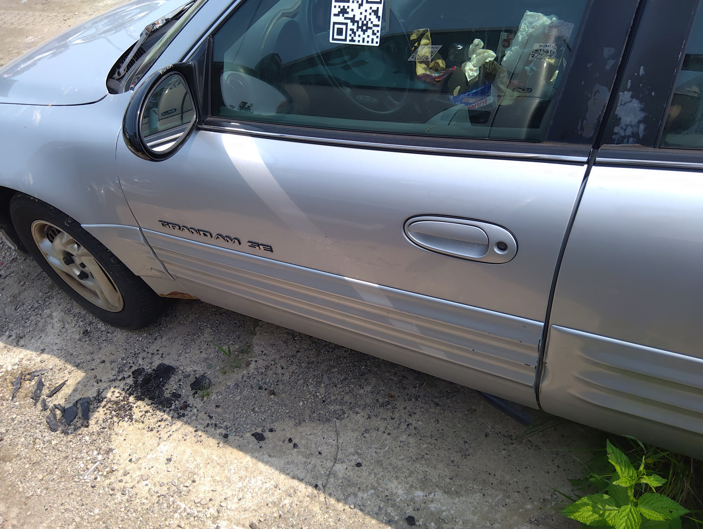 1999-2002 Pontiac Grand Am Driver Front Door Oem - Oemusedautoparts1.com