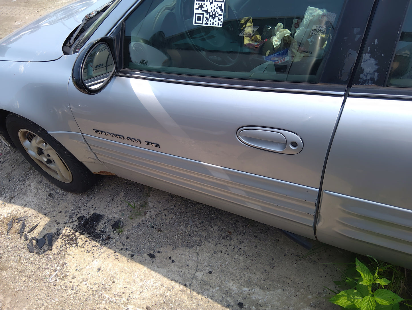 1999-2002 Pontiac Grand Am Driver Front Door Oem - Oemusedautoparts1.com