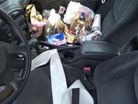 2002-2005 Pontiac Grand Am Center Floor Console Fits Fits 2002 2003 2004 2005 OEM Used Auto Parts - Oemusedautoparts1.com