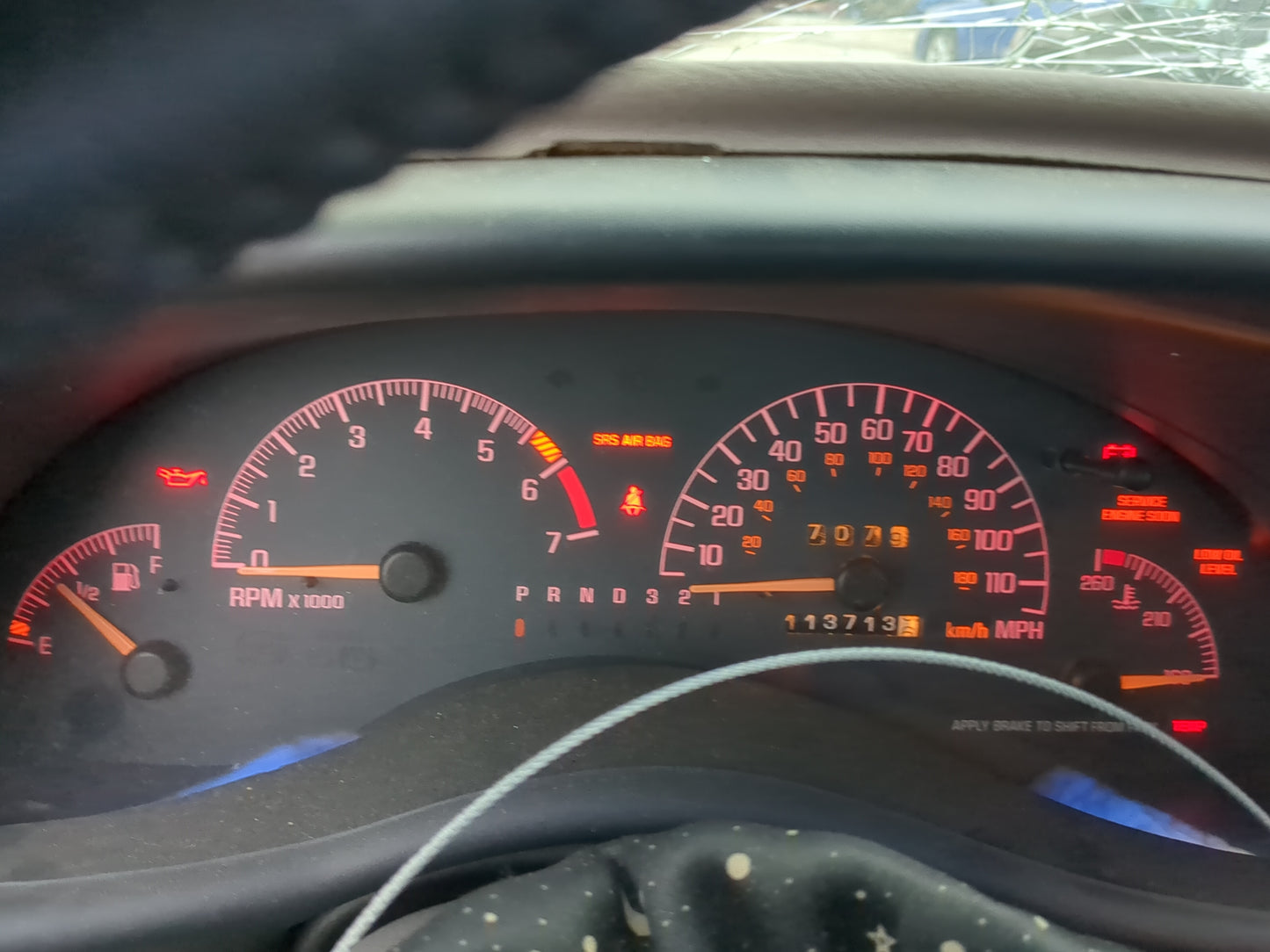 1998-2003 Pontiac Grand Prix Instrument Cluster Speedometer Gauges Fits Fits 1998 1999 2000 2001 2002 2003 OEM Used Auto Par