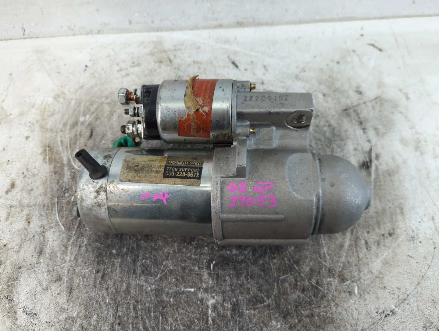 2001-2003 Pontiac Grand Prix Car Starter Motor Solenoid OEM Fits Fits 2001 2002 2003 OEM Used Auto Parts - Oemusedautoparts1