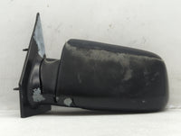Pontiac Safari Driver Left Side View Manual Door Mirror Black - Oemusedautoparts1.com