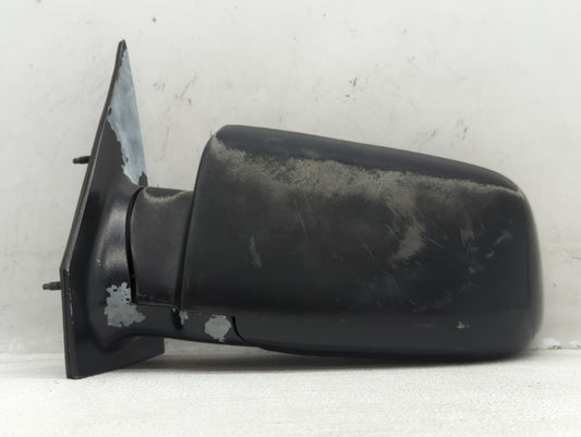Pontiac Safari Driver Left Side View Manual Door Mirror Black - Oemusedautoparts1.com