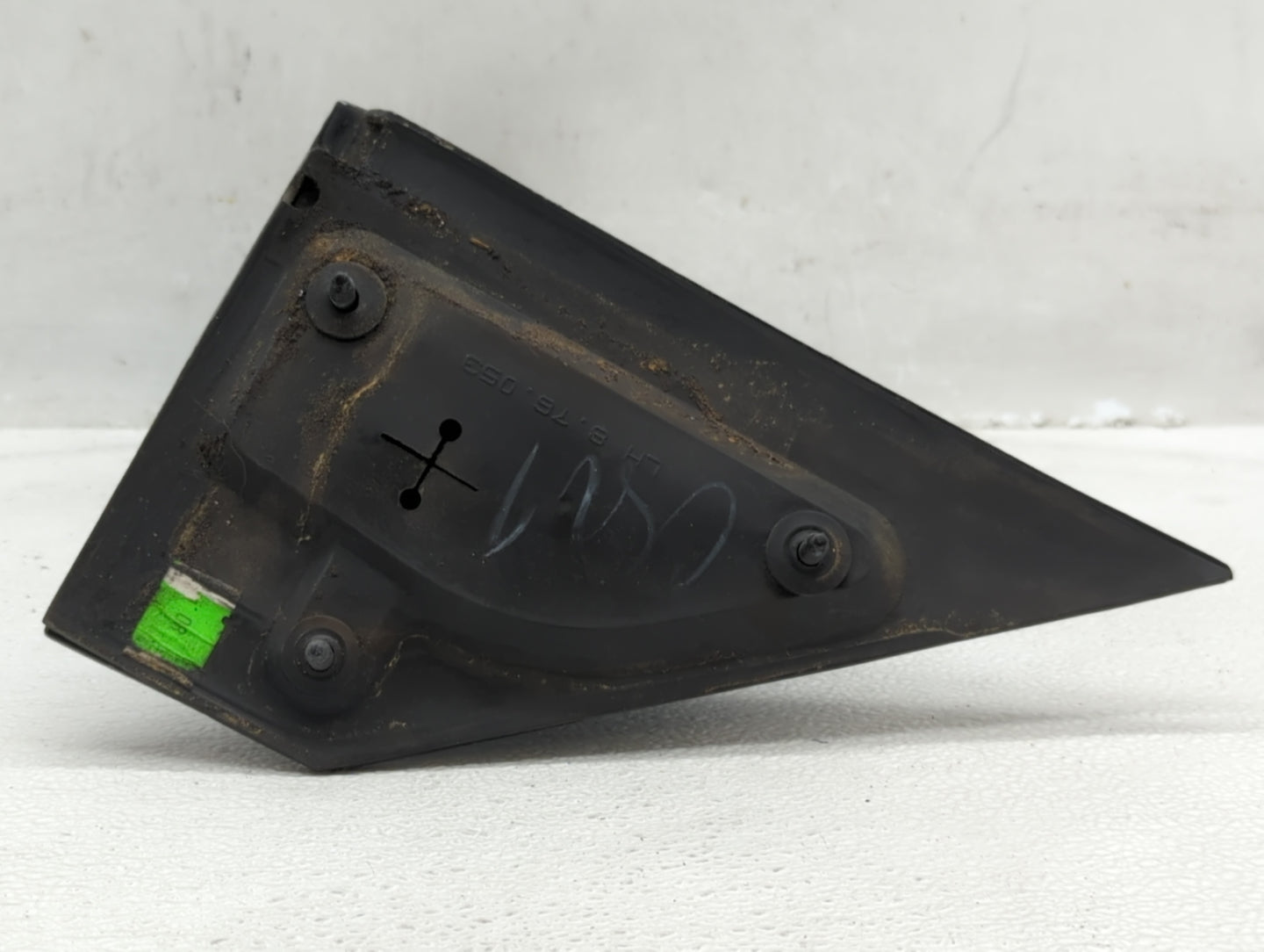 Pontiac Safari Driver Left Side View Manual Door Mirror Black - Oemusedautoparts1.com